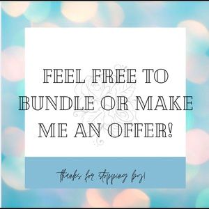 open to bundles and offers!